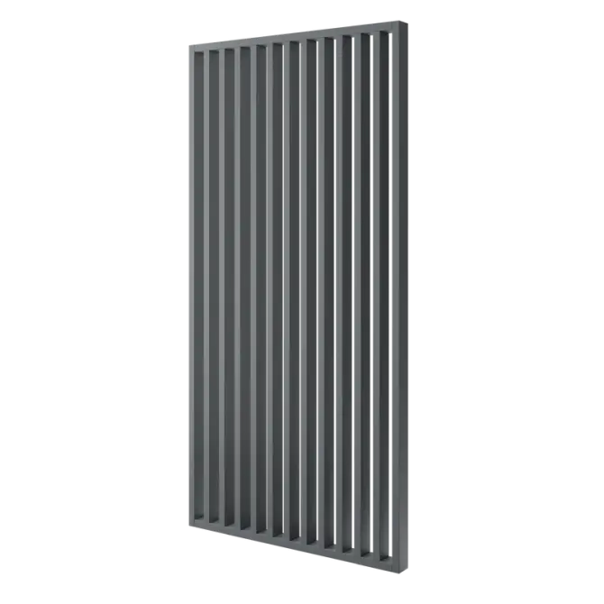 Claustra bois intérieur Gris ardoise