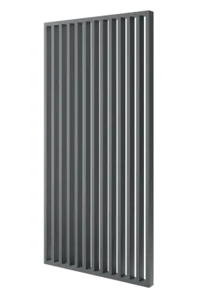 Claustra bois intérieur Gris ardoise