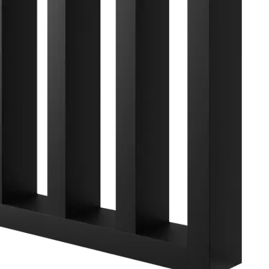 Claustra bois intérieur Noir - 3