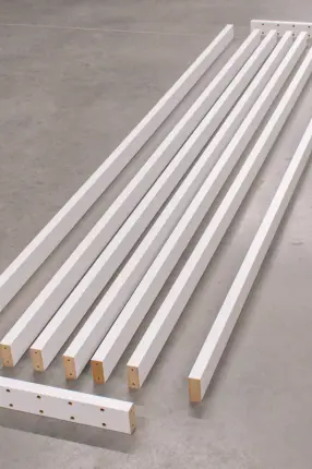 Claustra bois intérieur Blanc