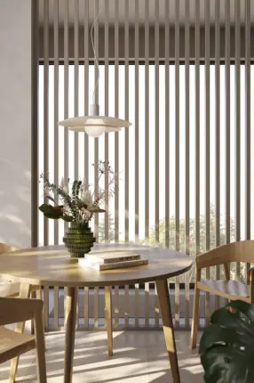 Claustra bois intérieur imitation Noyer