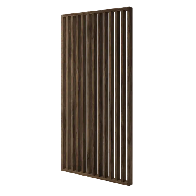 Claustra bois intérieur imitation Noyer