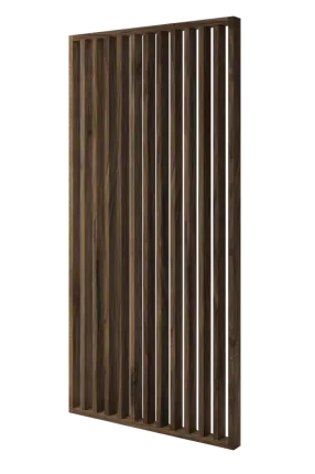 Claustra bois intérieur imitation Noyer