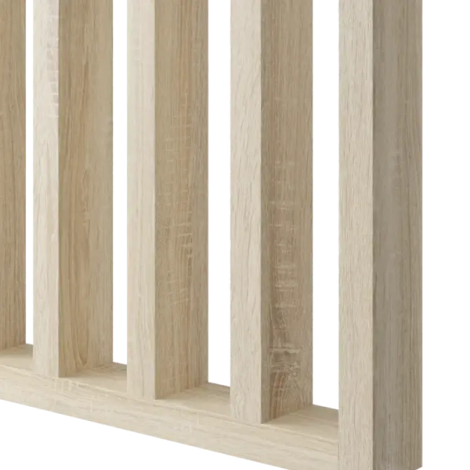 Claustra bois intérieur imitation Chêne Sonoma