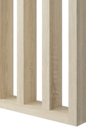 Claustra bois intérieur imitation Chêne Sonoma