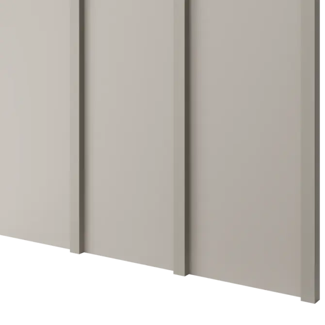 Panneau mural bois Japandi Beige sable