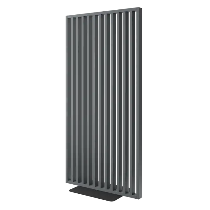 Cloison amovible bois Gris ardoise