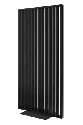 Cloison amovible bois Noir