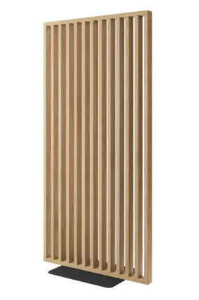 Cloison amovible bois imitation Chêne naturel
