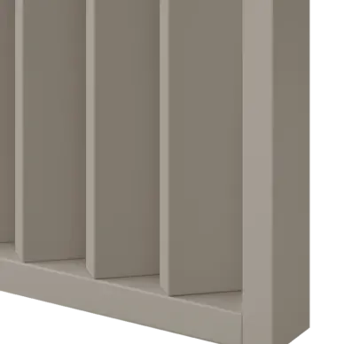 Cloison amovible bois Gaspard Beige sable - 4