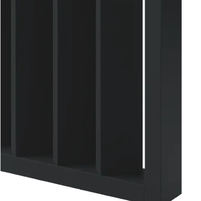 Claustra bois intérieur Margot Noir