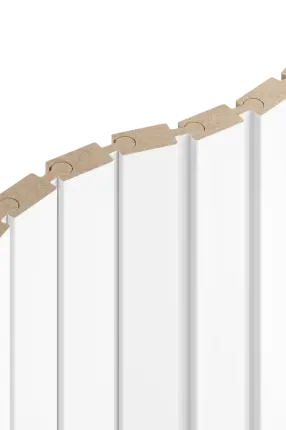 Tasseau mural emboîtable Puzzle Blanc