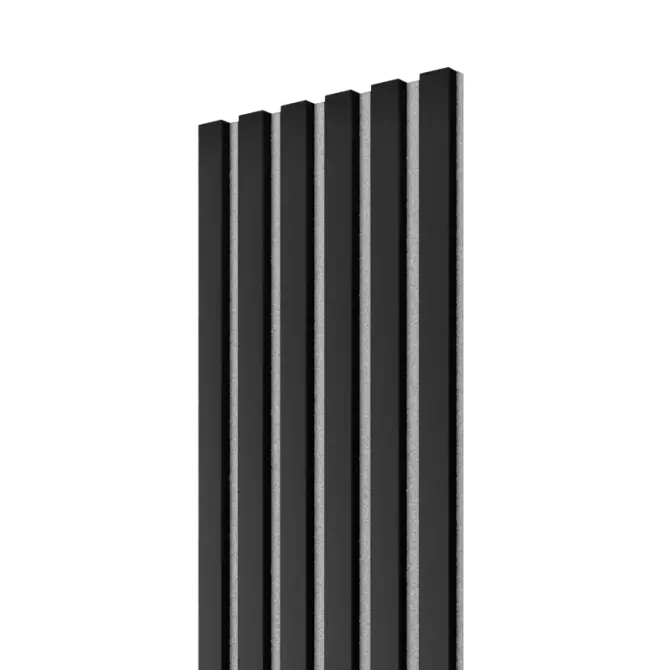 Panneau tasseau bois Elio Noir