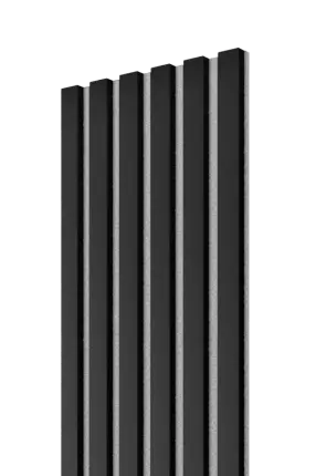 Panneau tasseau bois Elio Noir