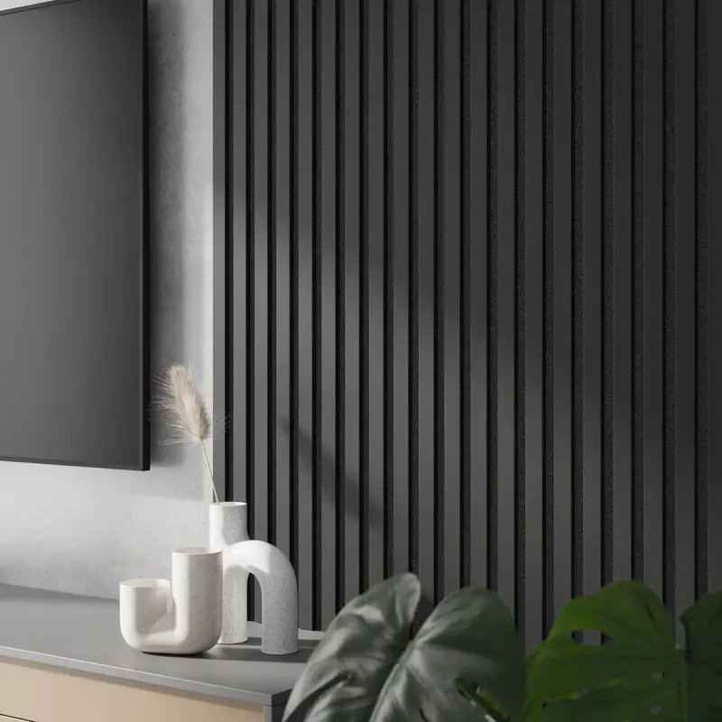 Panneau acoustique bois Elio Noir