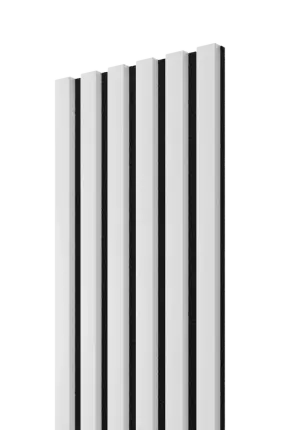 Panneau tasseau bois Elio Blanc