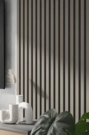 Panneau tasseau bois Elio Beige sable