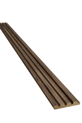 Lambris bois minilames Milo Noyer