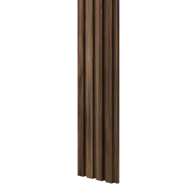 Lambris bois minilames Milo Noyer - 1