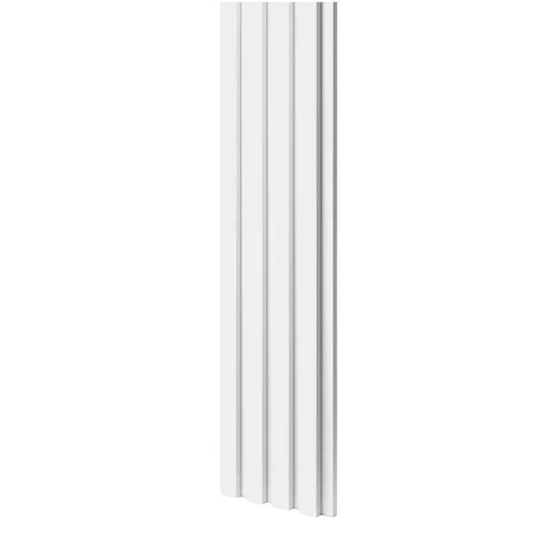 Lambris bois minilames Milo Blanc