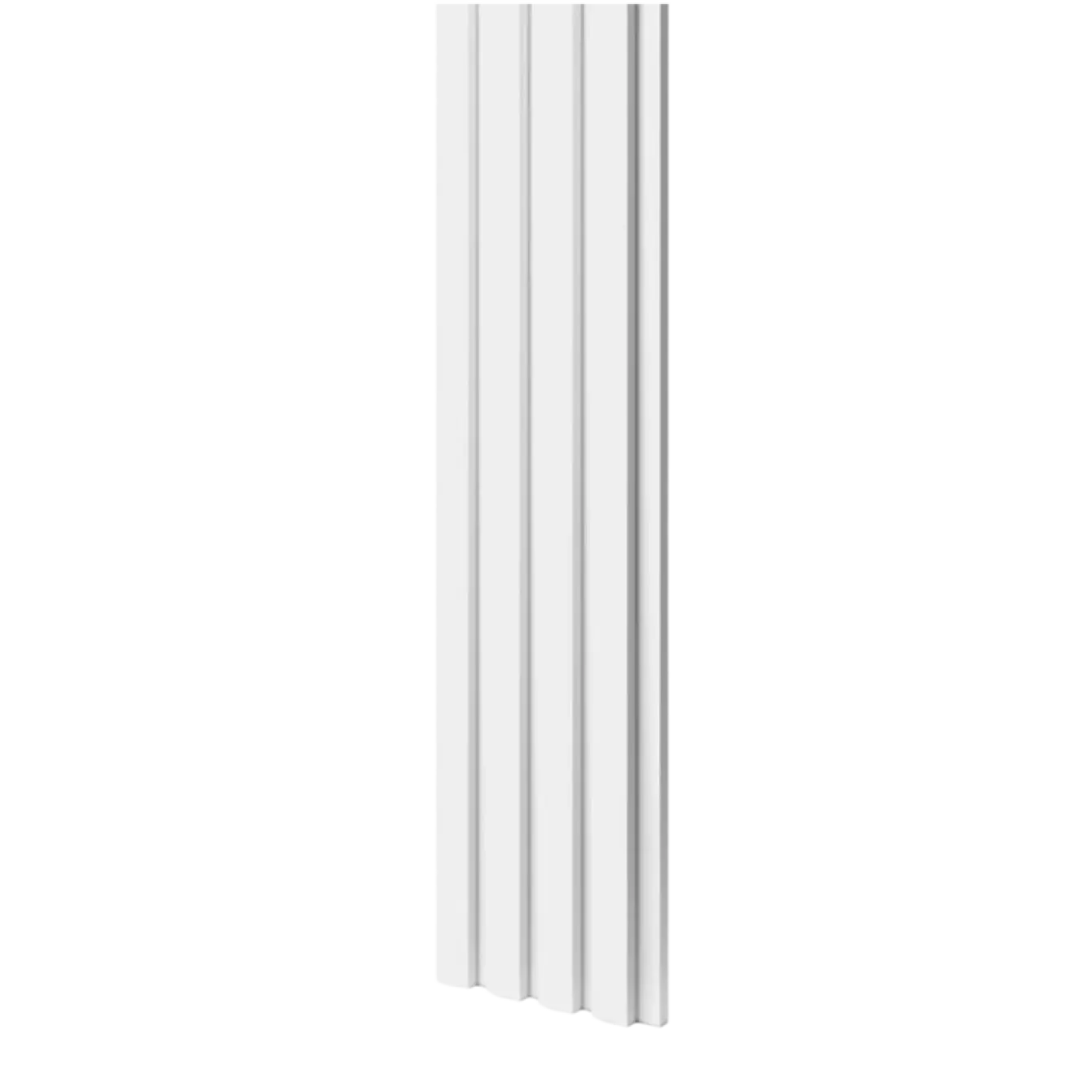 Lambris bois minilames Milo Blanc