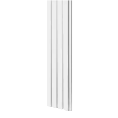 Lambris bois minilames Milo Blanc