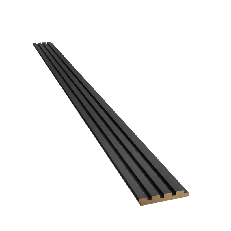 Lambris bois minilames Milo Noir