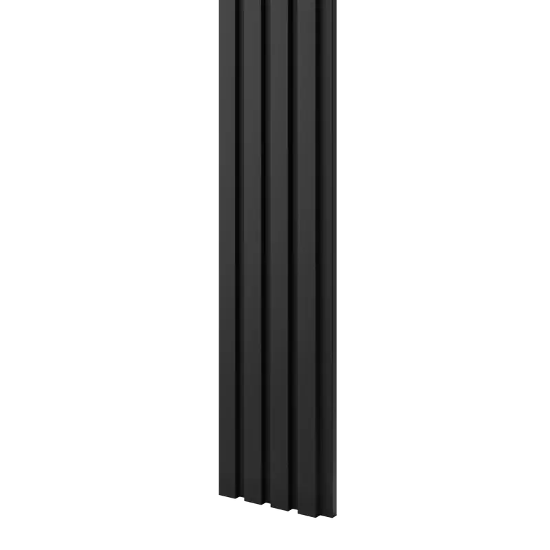 Lambris bois minilames Milo Noir
