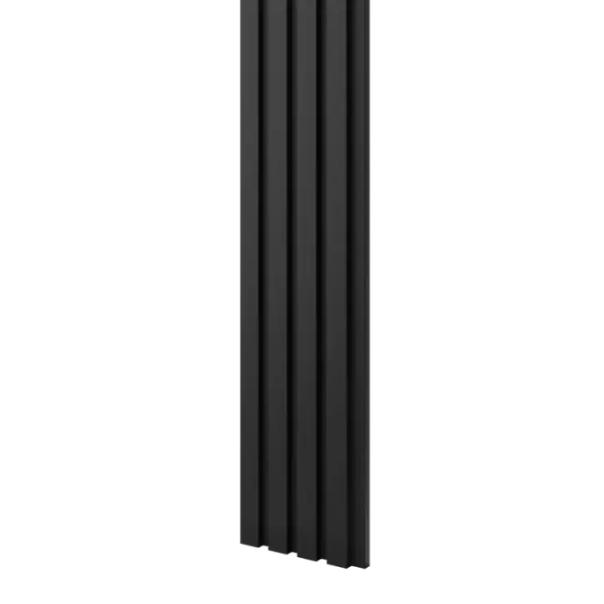 Lambris bois minilames Milo Noir