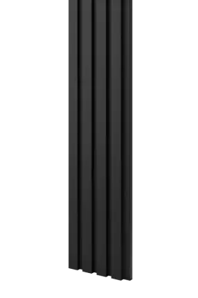 Lambris bois minilames Milo Noir