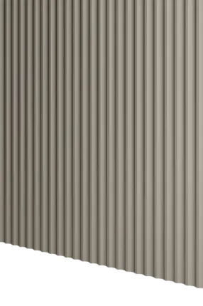 Panneau mural bois effet vague Naya Beige sable