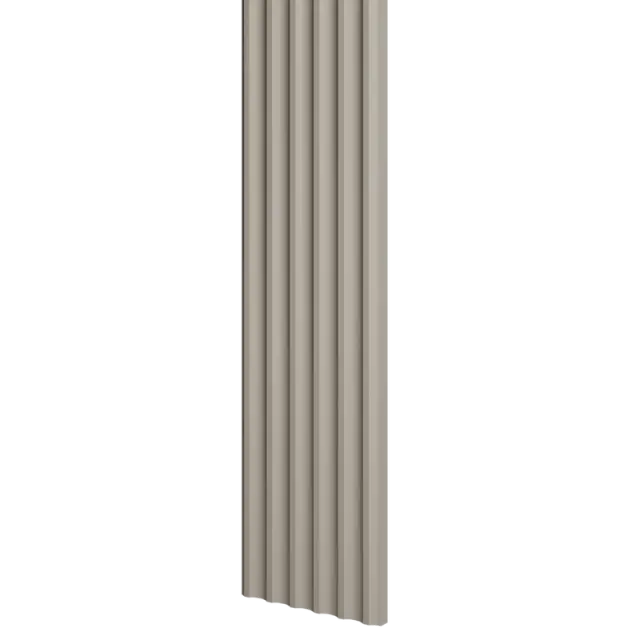 Panneau mural bois effet vague Naya Beige sable