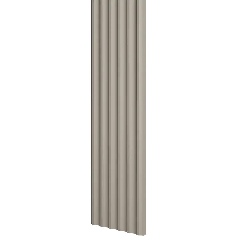 Panneau mural bois effet vague Naya Beige sable