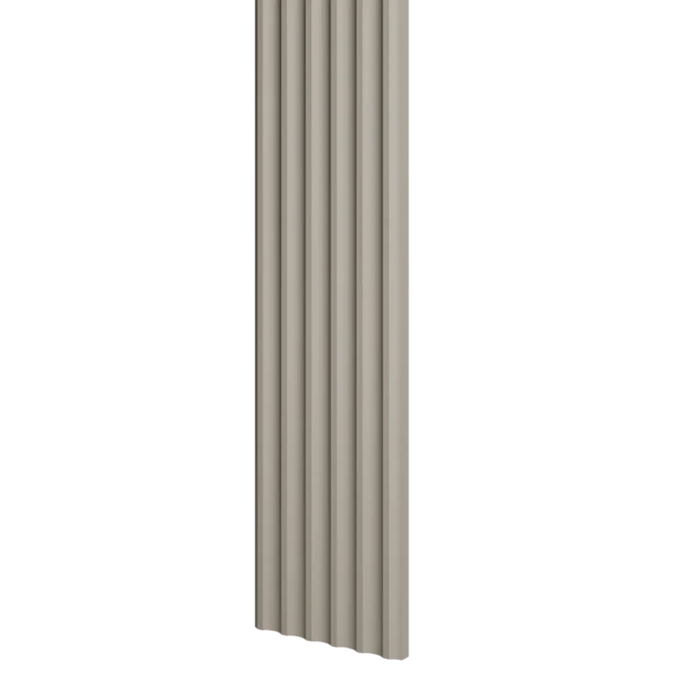 Panneau mural bois effet vague Naya Beige sable