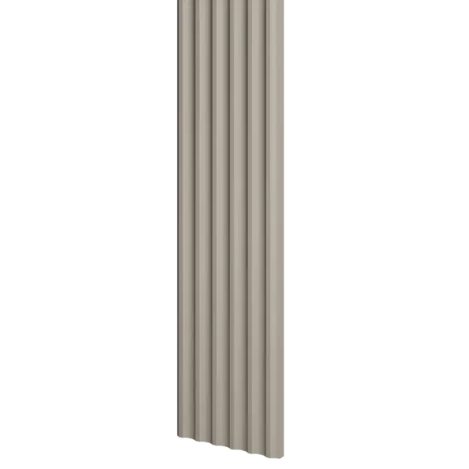 Panneau mural bois effet vague Naya Beige sable