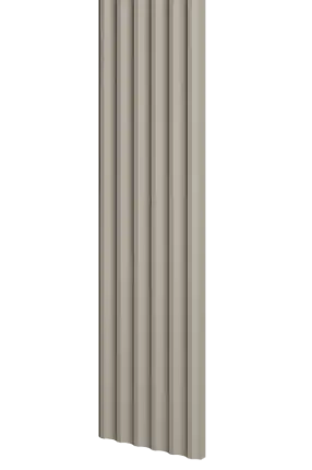 Panneau mural bois effet vague Naya Beige sable