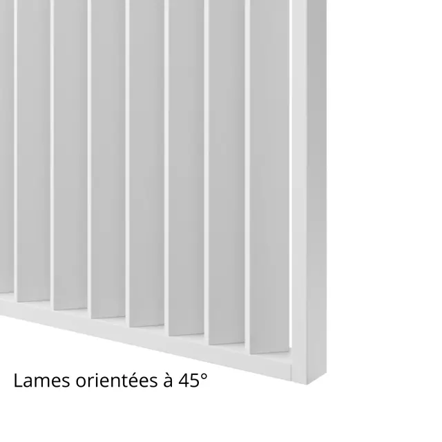 Cloison amovible Gaspard Blanc - 5