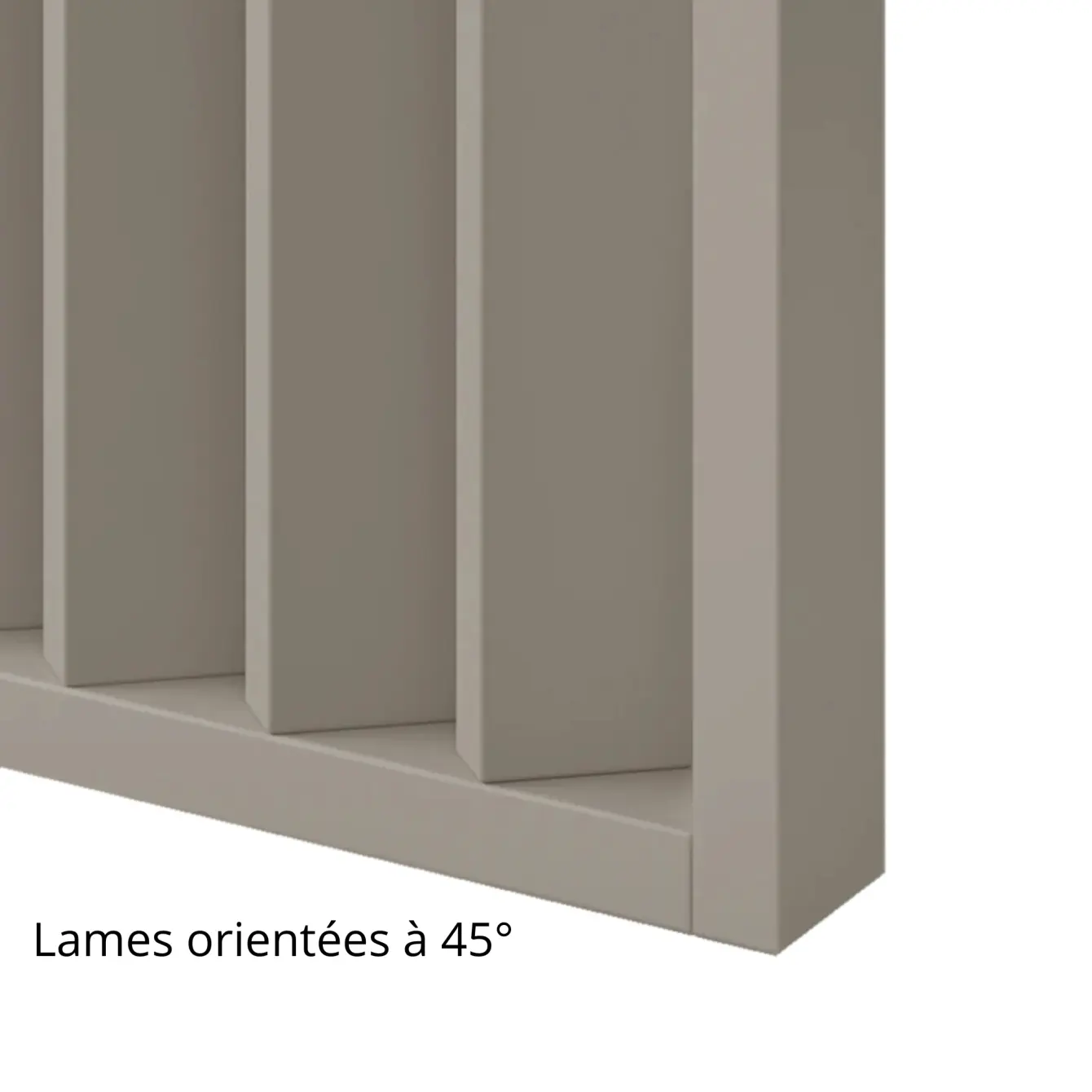 Cloison amovible Gaspard Beige sable