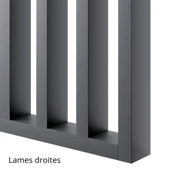 Cloison amovible Gaspard Gris ardoise - 4