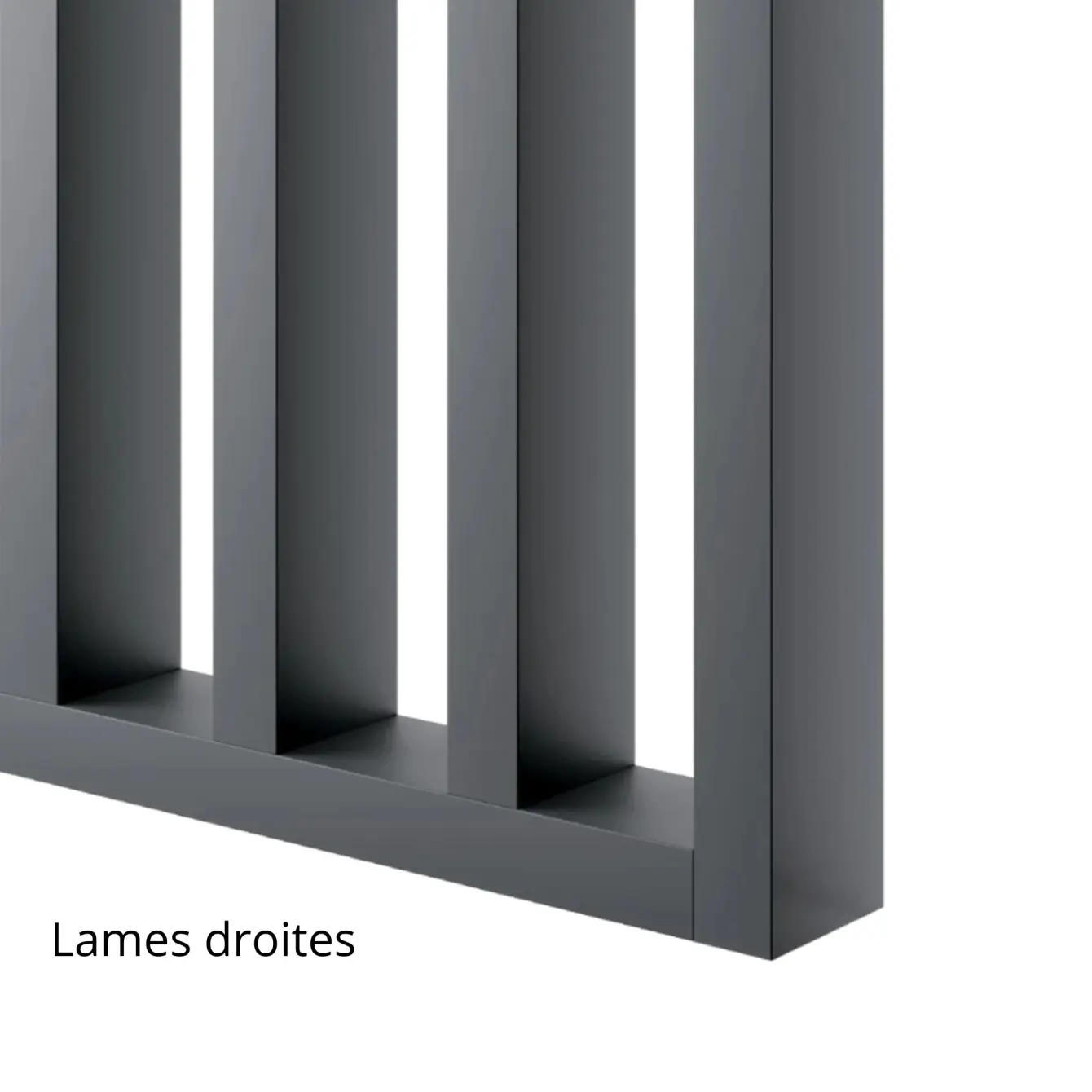 Cloison amovible Gaspard Gris ardoise