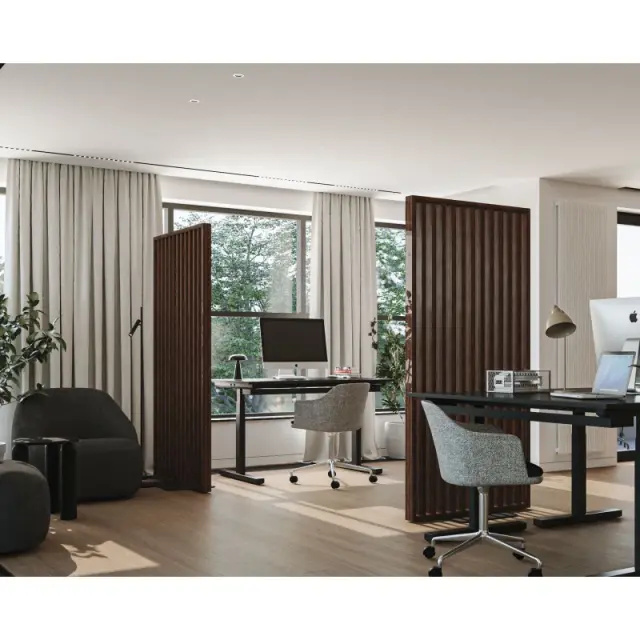 Cloison amovible Gaspard Noyer - 6