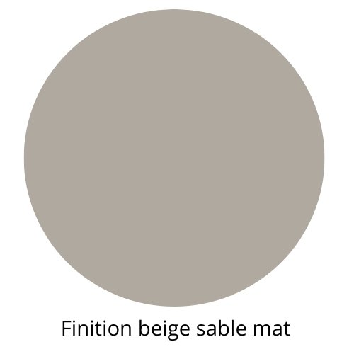 Beige sable mat (RAL 7032)