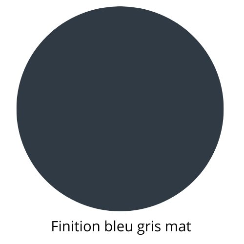 Bleu gris mat (RAL 5008)