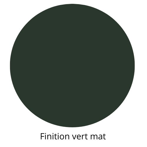 Vert mat (RAL 6009)