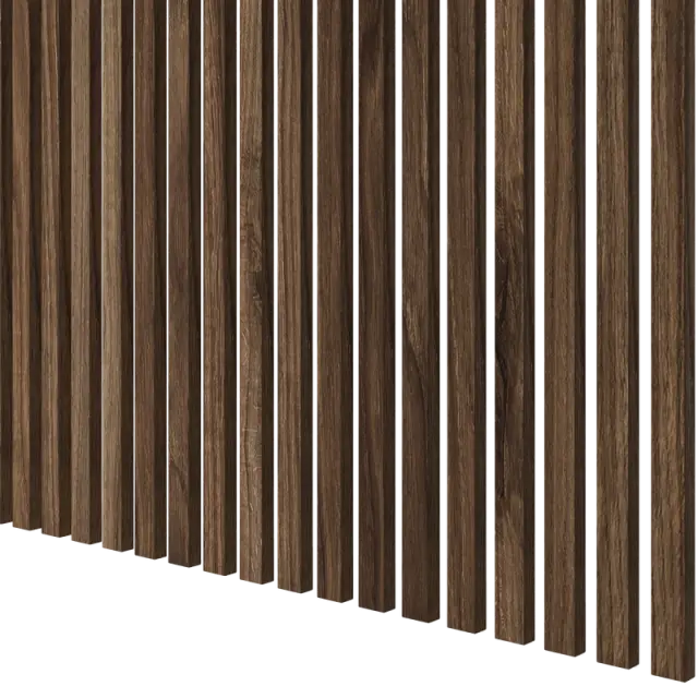 Latte de bois murale individuelle Léo Noyer - 2