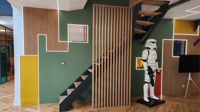 Claustra bois intérieur